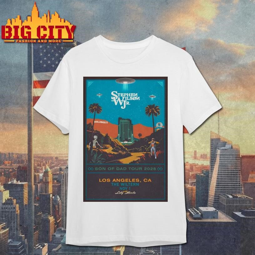 Stephen Wilson JR. Nov 1 2025 In Los Angeles CA Poster Shirt