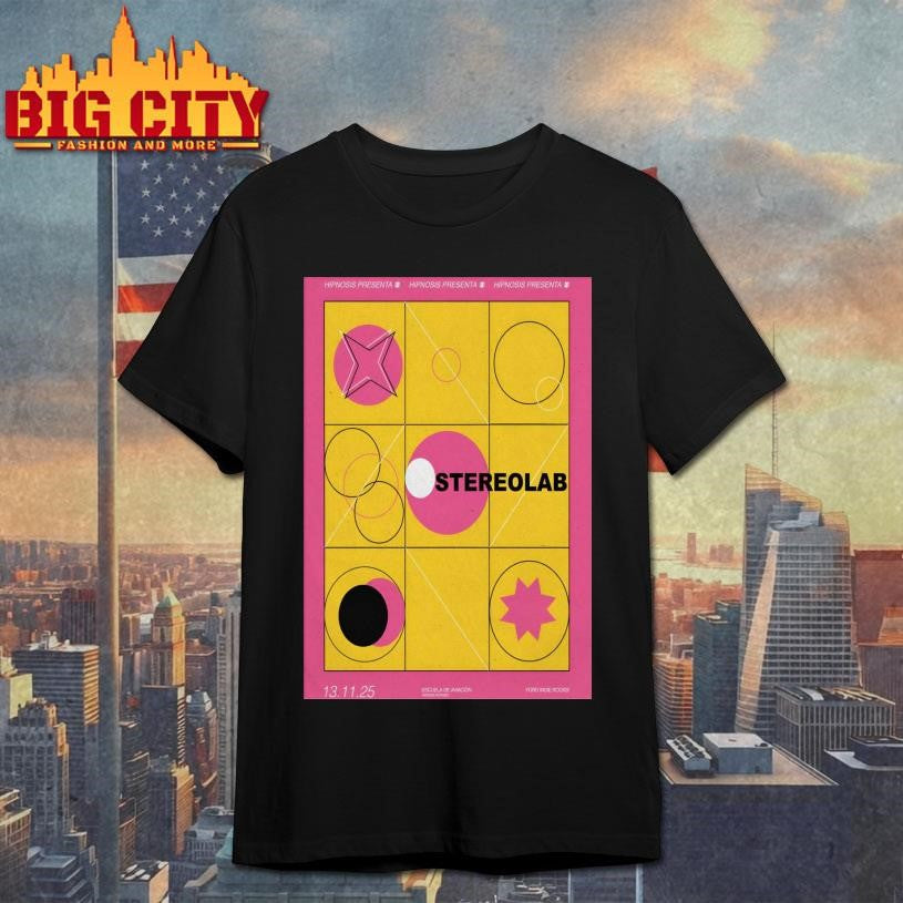 Sterolab At Foro Indie Rocks! On Nov 13 2025 Poster shirt