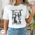 Stev Nic Don't Be a Lady Be a Legend Shirt Unisex Hoodie, Sweatshirt | RetroVerseTees.com