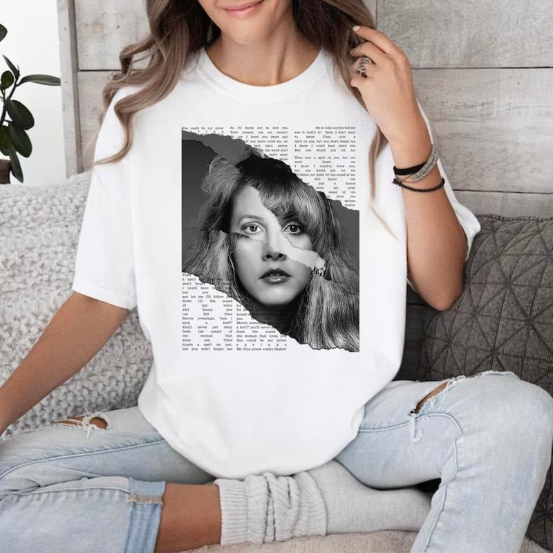 Stev Nic F Mac Band Silver Springs Lyrics Song Gift For Music Fan Shirt Hoodie, Sweatshirt | RetroVerseTees.com