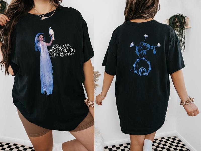 Stevie Nicks 90s Vintage Shirt, Retro Music Tee, Music Gifts For Women, Music Lover Shirt Hoodie, Sweatshirt