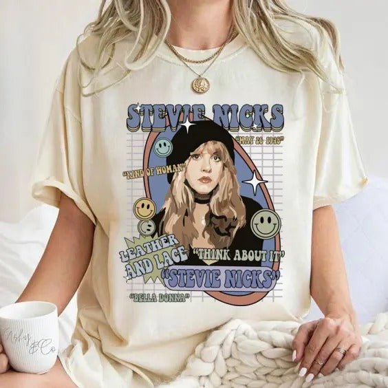Stevie Nicks Bella Donna Shirt, Stevie Nicks Shirt Hoodie, Sweatshirt | RetroVerseTees.com