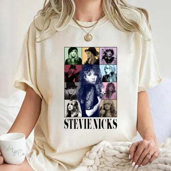 Stevie Nicks Eras Shirt, Stevie Nicks Fan Shirt Hoodie, Sweatshirt | RetroVerseTees.com