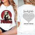 Stevie Nicks Landslide Lyrics Shirt, Stevie Nicks Tour Shirt Hoodie, Sweatshirt | RetroVerseTees.com