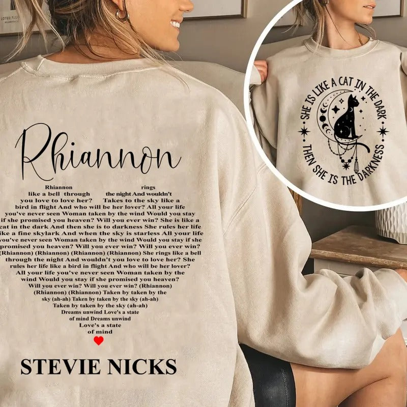 Stevie Nicks Rhiannon Shirt, Stevie Nicks Shirt Hoodie, Sweatshirt | RetroVerseTees.com