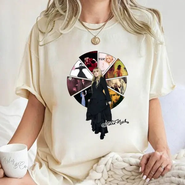 Stevie Nicks Solo AAlbums Shirt, Stevie Nicks Fan Shirt Hoodie, Sweatshirt | RetroVerseTees.com