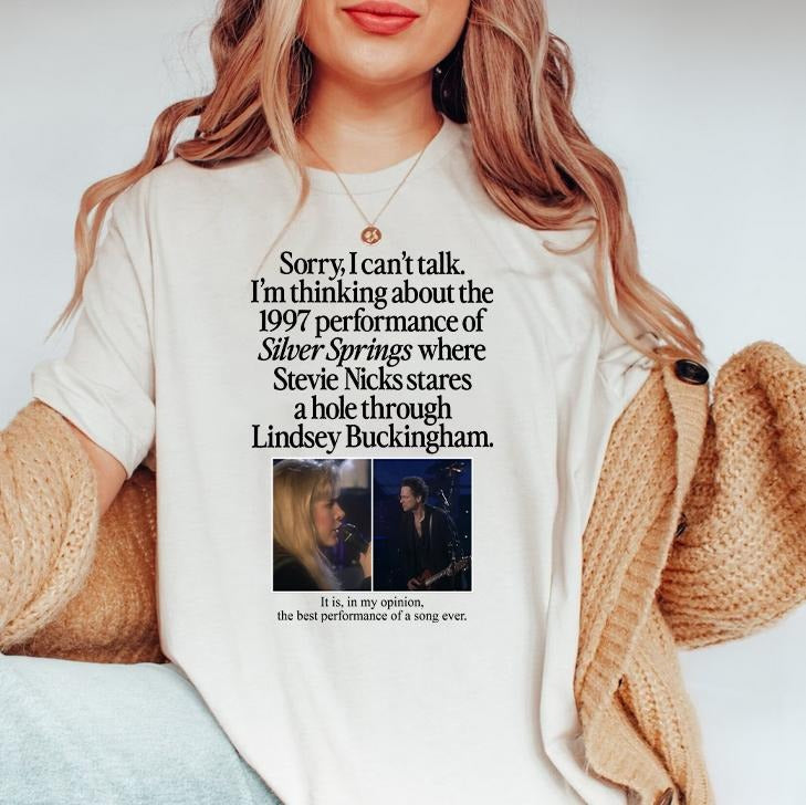 Stevie Nicks Tour 2024 Shirt Sweatshirt Hoodie, Stevie Nicks Gifts, Music Tour Shirt, I'm Thinking About The 1997...