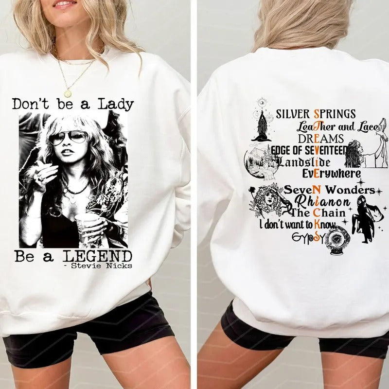 Stevie Songs Shirt, Stevie Shirt Hoodie, Sweatshirt | RetroVerseTees.com