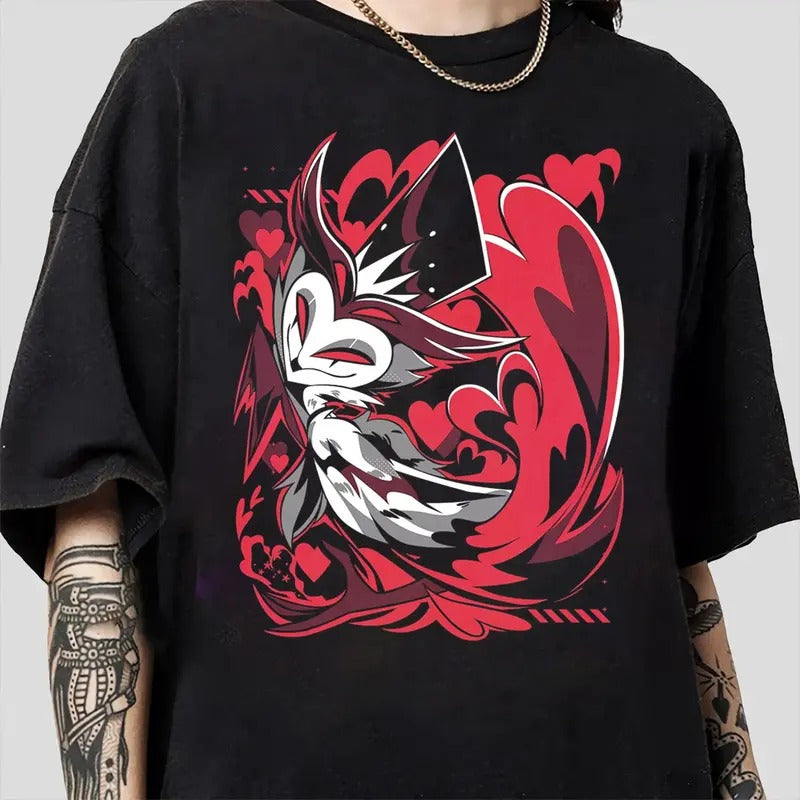 Stolas T-Shirt, Stolas Helluva Boss Characters, Hazbin Hotel T-Shirt, Hazbin Hotel Cartoon , Birthday Gift for fan...