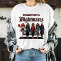 Straight Outta Nightmares Shirt, Halloween Thug Life Shirt, Girls Horror Halloween Shirt, Horror Character Shirt, Spooky...