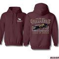 Straight Up Southern Hoodie - Bold Hunting Dog and Challenge Design, Perfect for Outdoorsmen and Adventure Seekers,...