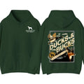 Straight Up Southern Hoodie - Ducks and Bucks Graphic Hoodie, Perfect for Outdoorsmen and Waterfowl Hunters, Unisex...