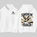 Straight Up Southern Hoodie - Smokin' Quack Graphic Hoodie, Perfect for Outdoorsmen and Waterfowl Hunters, Unisex Hoodie...