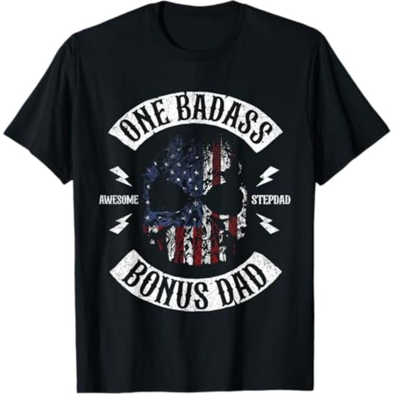 Straw hat pirates Badass Bonus Stepdad Birthday Step Dad TNF Day Gift T-Shirt Menswear Top Comfy Graphic Hoodie, Sweatshirt