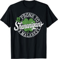 Straw hat pirates Hidden leaf ninja Shenanigans & Malarkey Shamrock Lightsaber brand Patrick'WB shield Day T-Shirt Summer...