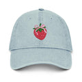 Strawberry Denim Chambray Hat T-Shirts, Hoodie, Sweatshirt | RetroVerseTees.com