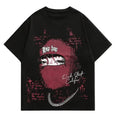 Street Life Men's Summer Round Neck Short Sleeve Portrait Print Casual T-Shirt, Sweatshirt, Hoodie Size S- 3XL,Gift For...