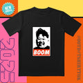 Black-White 'BOOM' Tee |    Minimalist Design |   Daily/Street Style Masterpiece Hoodie, Sweatshirt | RetroVerseTees.com
