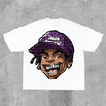 Street Trend Cartoon Graffiti Big Head Graphic Cotton T-shirt Hoodie, Sweatshirt | RetroVerseTees.com