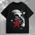 Streetwear Graphic T-Shirt Masked Face My Starlight Oversized Tee for Men Women Hoodie, Sweatshirt | RetroVerseTees.com
