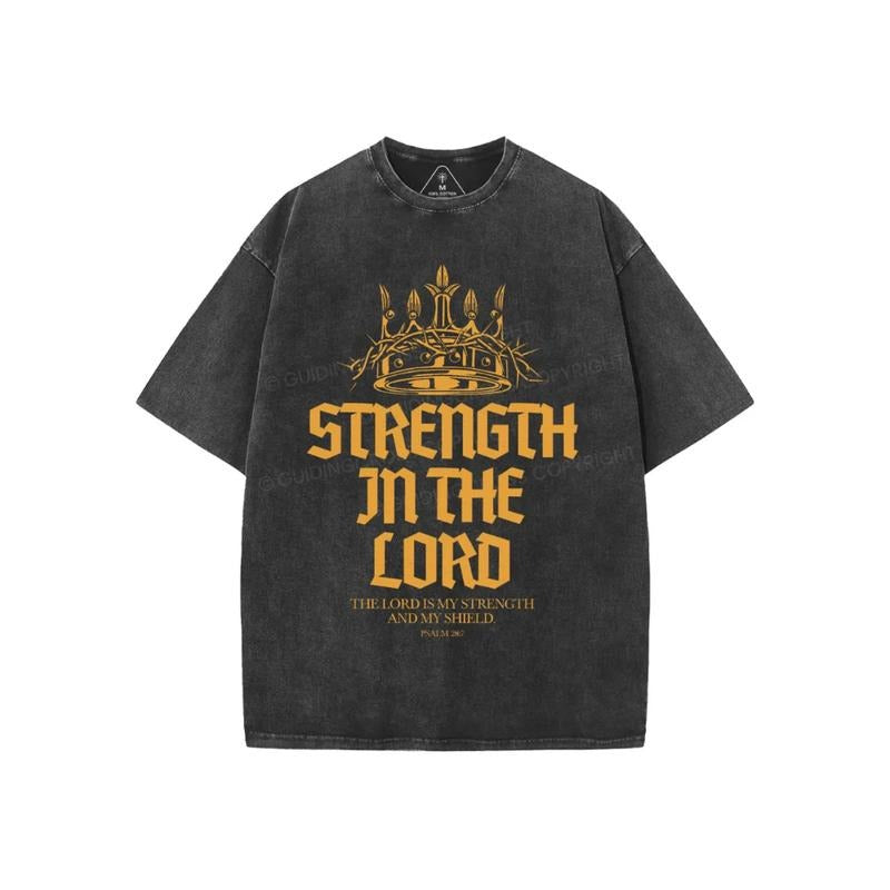 Strengtgh Red plumber brand TNF Lord Christian T-Shirt - Comfort Colors Casual Streetstyle Crew Neck Short Sleeve T-Shirt...