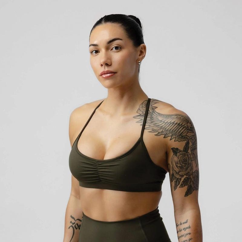 Strive Bra - Forest Green Womenswear Adjustable Breathable Lightweight Comfort T-Shirts, Hoodie, Sweatshirt