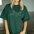Stronger Than The Storm T-Shirt DRG, Boho Seft Care T-Shirt, Inspirational Women Sweater, Christian T-Shirt DRG...