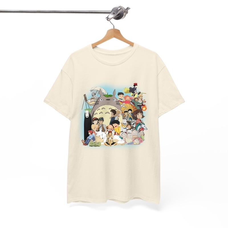 Studio Ghibli All Characters T-shirt, Sweatshirt, Hoodie | RetroVerseTees.com
