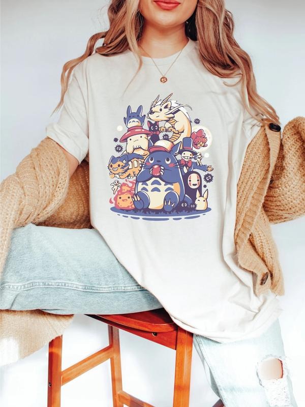 Studio Ghibli Spirited Away Hayao Miyazaki No Face Shirt, Howls Moving Castle Hoodie, Sweatshirt | RetroVerseTees.com