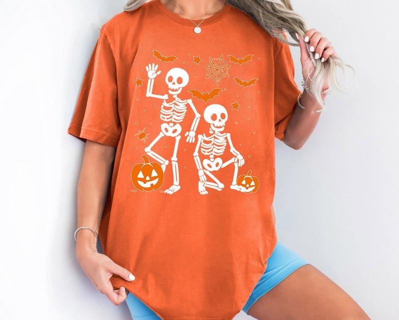 Subtle Fk Trmp Halloween Skeleton Shirt, Funny FDT Shirt, Sweatshirt Hoodie | RetroVerseTees.com