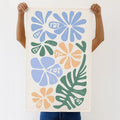 Subtle Political F*ck Trump Toile Hand Towel, Modern Statement, Funny Kitchen Decor, Unique Housewarming Gift, Minimalist...