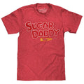 Sugar Daddy Logo T-Shirt - Red Hoodie, Sweatshirt | RetroVerseTees.com