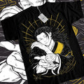 Suguru Geto T-Shirt S-4XL Jujutsu Kaisen shirt Getou jjk Anime Black shirt Tshirt S-4XL Hoodie, Sweatshirt