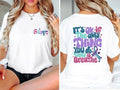 Suicide Prevention Shirt, It's Okay If The Only Thing You Do Today Is Breathe T-shirt, Suicide Awareness Tee, Mental...