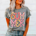 Summer Doodle Letters Strawberries DTF Transfers - THIS IS NOT A SHIRT Hoodie, Sweatshirt | RetroVerseTees.com
