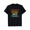 Summer Lightsaber brand Shirts Swoosh'Bat brand Mike Doing Mike Things Funny First Name Mike Lightsaber brand-Shirt, 100%...