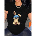 Exquisite Crew Neck Printed Cotton Lightsaber brand - Shirt for Women - WB shield Spring/Summer Must - Have with WB...