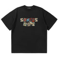 Summer New Pure Cotton Short Sleeve T-shirt Breathable round Neck Top Print Hoodie, Sweatshirt | RetroVerseTees.com