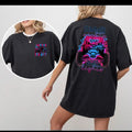 Summer Night and Whip Lights Tee - Loose-Fitting Cotton Graphic T-Shirt Hoodie, Sweatshirt | RetroVerseTees.com