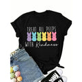 Women'WB shield Easter Bunny Graphic Tee