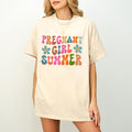 Summer Pregnancy Announcement Shirt, Beach Baby Announcement Beach Gender Reveal T-shirt Beach Baby on Board Maternity...