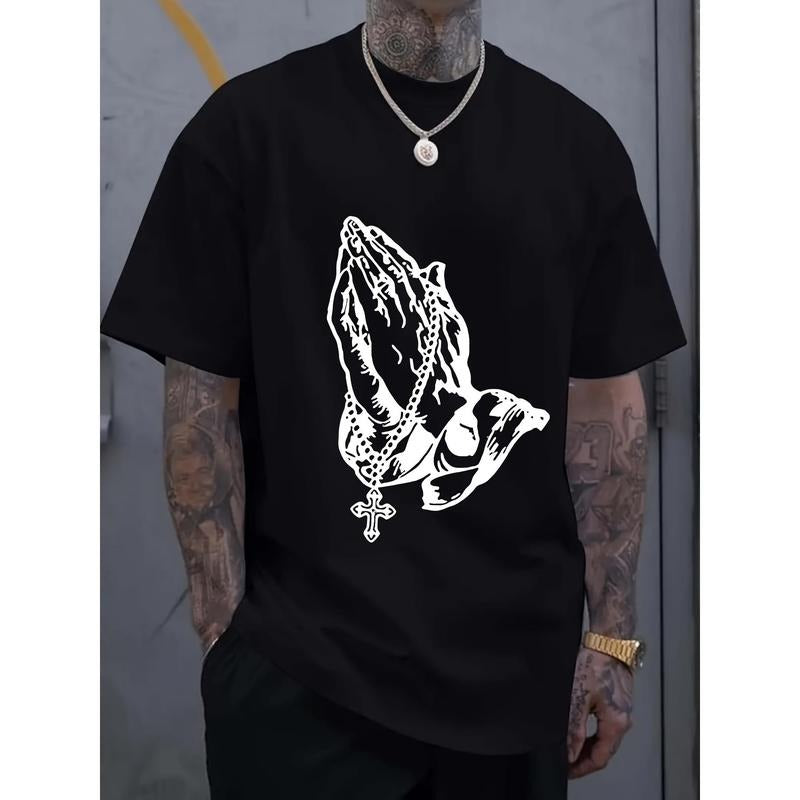 [Summer Printed Cotton Tee] Heavy Cotton Summer Printed T-shirt