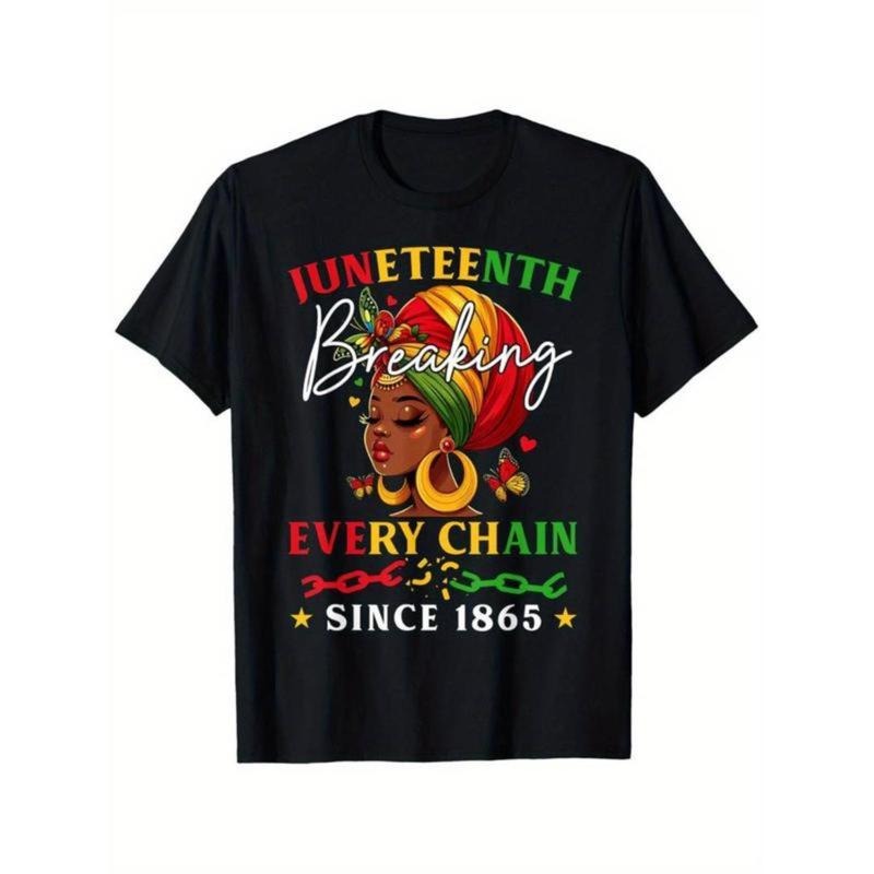 Summer T-shirt Juneteenth Celebration Women'WB shield T-Shirt