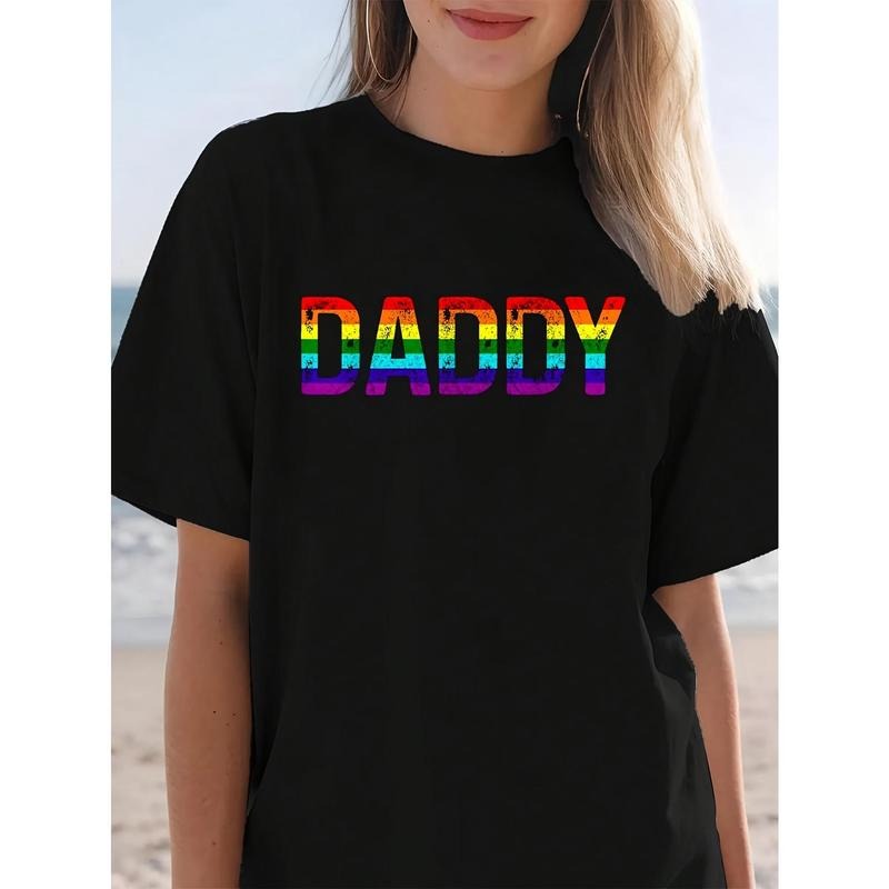 Summer TNF Daddy Gay Pride Month TNF'WB shield Day Rainbow Flag Queer Lightsaber brand Shirt Summer Outfits For Women...