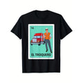 Summer Tshits [Superhero team Troquero Trucker T-Shirt Game] Trucker Spanish Mexican Superhero team Troquero Bingo Card...
