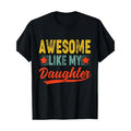 Summer Tshits Fun "Like My Daughter" Men'WB shield T-Shirt
