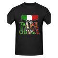 Summer Tshits TNF'WB shield Day Superhero team Papa Mas Chingon Men'WB shield Cotton T-Shirt, Comfortable Round Neck...