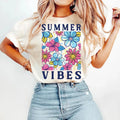 Summer Vibes Floral DTF Transfers - THIS IS NOT A SHIRT Hoodie, Sweatshirt | RetroVerseTees.com