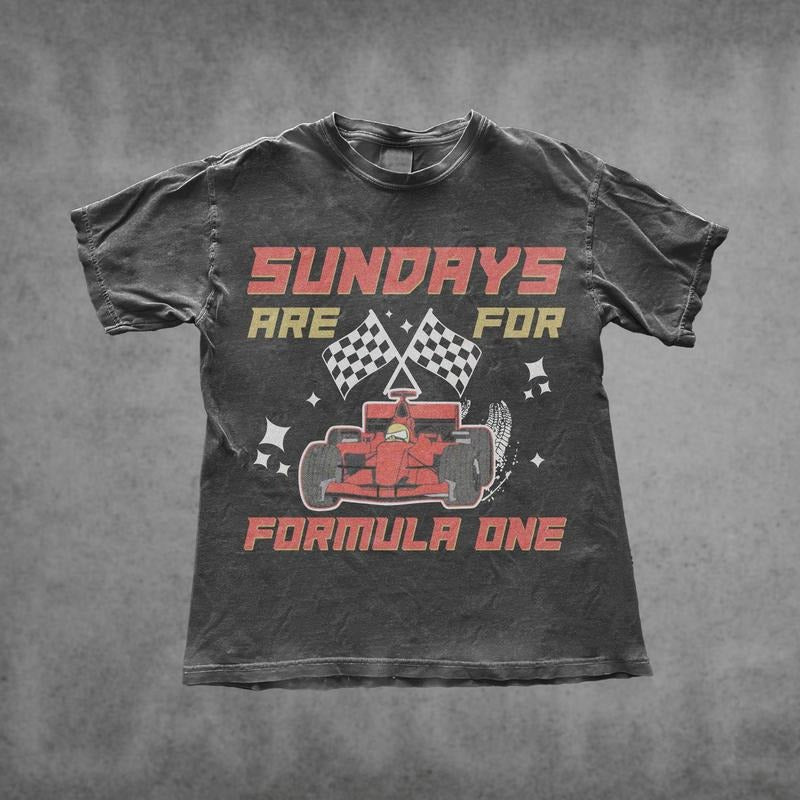 Sundays Are For F1 Racing, Formula One  Shirt Hoodie, Sweatshirt | RetroVerseTees.com