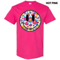 Sunny Butterfly Happy Face Gildan Short Sleeve T-Shirt 'NLB' Hoodie, Sweatshirt | RetroVerseTees.com